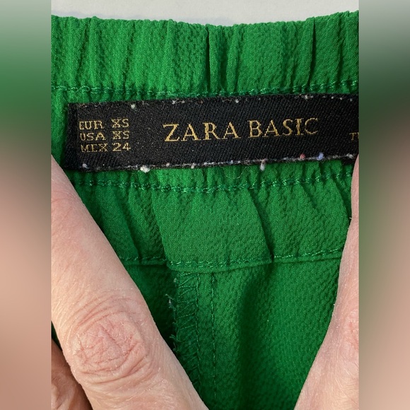 Zara XS (oversized) green trousers - Picture 12 of 12